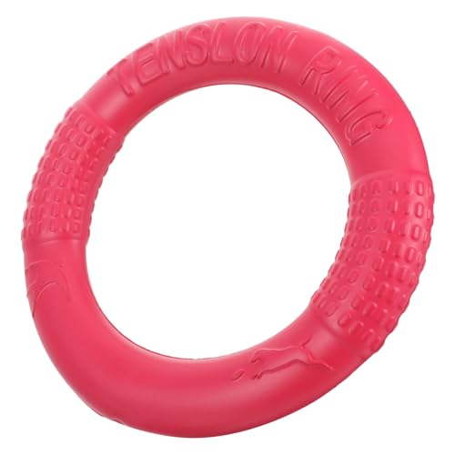 DRESSOOS Haustier- hundewelpen Puppy Toys dogfrisbee Dogs Toys Hundewerfer Haustier Hund fliegendes Hundescheibenspielzeug Backenzahnspielzeug für Hunde Eva Rosy von DRESSOOS