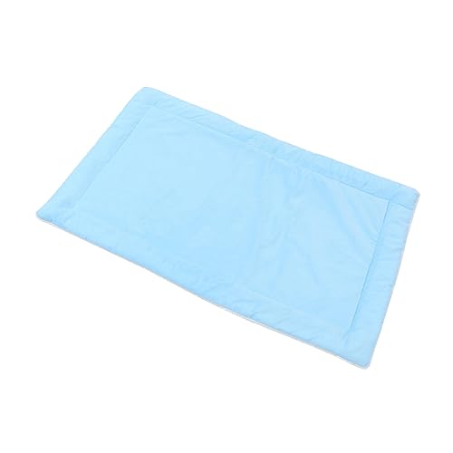 DRESSOOS Haustier-plüschdecke Kissenmatte Für Haustierbetten Haustier Warmes Kissen Waschbares Haustierbett Haustier Selbstkühlende Decke Couch-haustierbett Hundeunterlage Blue Polyester von DRESSOOS