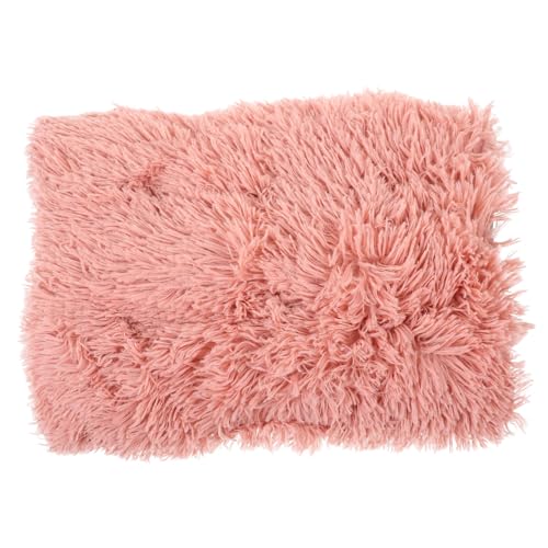 DRESSOOS Haustiermatte Hundekäfig Transportbox Für Haustiere Wurf Hamsterbett Frettchendecke Hundedecke Hundebetten Käfigeinlagen Für Kleintiere Hundehütte Rosa Tuch von DRESSOOS