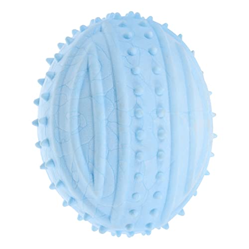 DRESSOOS Hundeball aus Gummi Hundegrube Hundespielzeug für Aggressive Kauer Spielzeugwerfer Interactive Dog Toys Dog chew Toy Bälle für Hundespielzeug Gummispielzeug für Hunde Sky-Blue von DRESSOOS