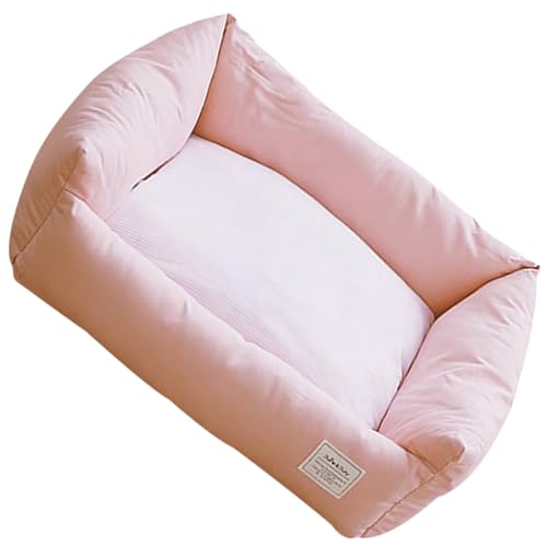 DRESSOOS Hundebett Katzenbett Waschbares Abnehmbares Haustierbett Schlafsofa Für Katzen Hunde Weiches Bequemes Schlafnest 60x50x20cm von DRESSOOS