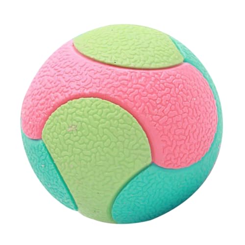 DRESSOOS Hundespielzeugball quietschend Quietschspielzeug für Hunde aus Plüsch Hündchen interaktiver hundeball interaktives kleine Bälle für Hunde Bälle für kleine Hunde Gummi von DRESSOOS