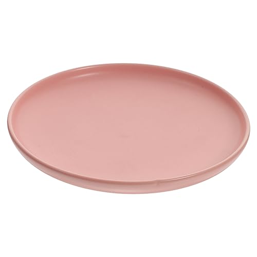 DRESSOOS Katzennapf aus Keramik praktischer Katzennapf Katzennapfmatten Katzennapf mit Ständer erhöhte Futternäpfe für Katzen pet Water Bowl pet Bowl Katzennäpfe bequemer Fressnapf Rosa von DRESSOOS