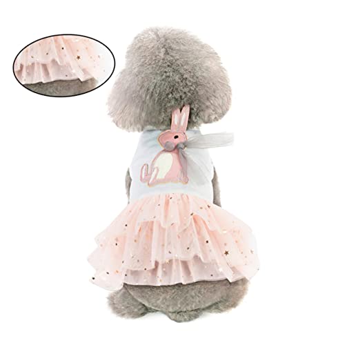 DRESSOOS Kleid für Hund kleines hundekleid süße hundekleidung Gänseblümchen-Kostüm Haustierkleidung Hunde Verkleidet Welpenkleid Partykleidung für Haustiere Party-Hundetuch Haustierrock von DRESSOOS