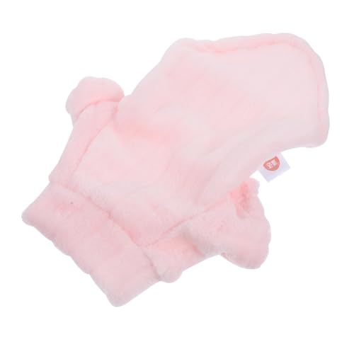 DRESSOOS Kleidung Für Haarlose Katzen Winter Hundemantel Warmer Hundemantel Thermische Hundekleidung Haustierkleidung Aus Korallenvlies Winterkleidung Für Hunde Welpenkleidung Samt Rosa von DRESSOOS