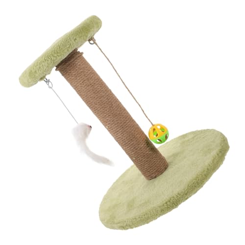 DRESSOOS Kratzbaum Für Katzen Sisal Kätzchen-aktivitätsturm Kratzbäume Sisal Kätzchenkratzer Für Den Täglichen Gebrauch Schöner Kratzbaum Drinnen Klettergerüst Für Katzen Massivholz von DRESSOOS