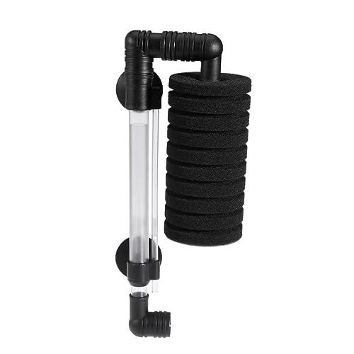 DRESSOOS Leiser Aquarium Filter Schwamm Biochemischer Einzelschwamm Wasserschwamm Wasserfilter Pumpe Für Aquarien Effizienter Und Geräuscharmer Aquariumfilter von DRESSOOS