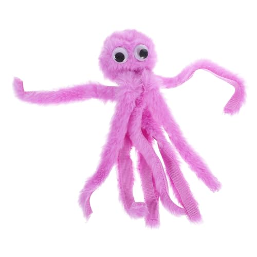 DRESSOOS Oktopus-Katzenspielzeug Plüsch-Katzenminze-Spielzeug Interaktives Spielzeug für Kätzchen Katzenminze Spielzeug für Katzen Kätzchen Spielzeug Kitten Beißspielzeug für Katzen Füllung von DRESSOOS