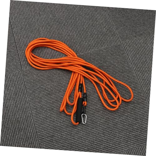 DRESSOOS Outdoor Zugseil Für Hunde Praktisches Trainingsgurt Laufleine Für Hundewelpen 10 Mm Dicke 10 m Länge Orange Heimtierbedarf von DRESSOOS