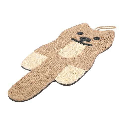 DRESSOOS Pfotenpolster Für Katzen Katzenkratzdecke Kratzmatte Aus Sisal Katze Schlafteppich Schleifpads Für Katzenklauen Anti-Katze Kratzblöcke Für Den Haushalt Flache Kratzmatte Brown Eva von DRESSOOS