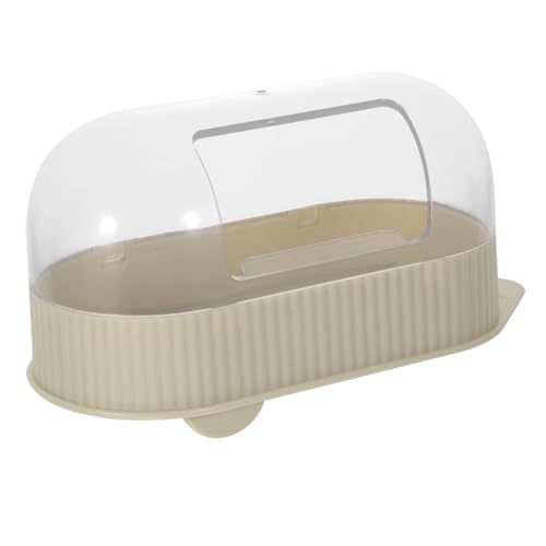 DRESSOOS Sandbecken Eichhörnchen-Haustiertoilette Hamsterbadewanne für Haustier Behälter für Hamsterstaubbäder Hamster klo Hamster sandbad Süße Hamsterbadewanne Kleine Haustiertoilette Abs von DRESSOOS