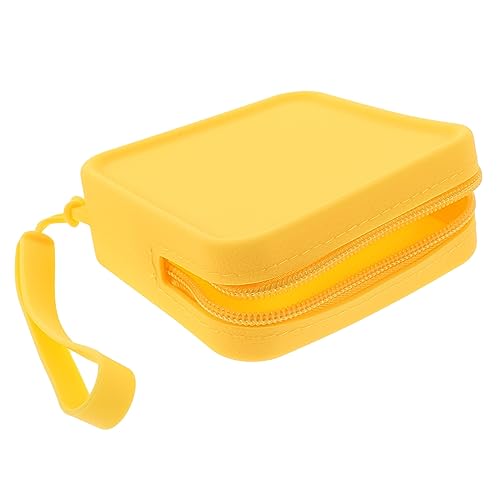 DRESSOOS Silikon Hundeleckerli Tasche Tragbare Leckerchentasche Für Hunde Outdoor Hunde Snack Tasche Reißverschluss Trainingstasche Futterbeutel Für Hundetraining von DRESSOOS