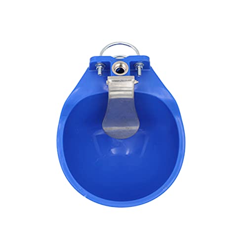 DRESSOOS Tiertränke Hunde trinkbrunnen Hunde wasserspender hundetrinkbrunnen automatisches Wasser automatische Kuhtränke Bewässerungsanlage für den Bauernhof Kuh Wassernapf Blue von DRESSOOS