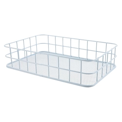 DRESSOOS Tragen- Bett klein Käfige für Meerschweinchen Meerschweinchenkäfig Deckel Windel nager Toys for small Animals Chinchilla-Versorgung Hamster-Metallplattform Eisen Sky-Blue von DRESSOOS