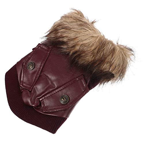 DRESSOOS Warme Hundejacke Für Haustiere Welpenmantel Warmhalte Hundekleidung Dackel Hundepuffer Kühlende Hundeweste Chihuahua Hundeautositz Welpenunterlagen Kostüm Für Kleine Hunde von DRESSOOS