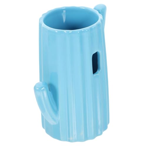 DRESSOOS Flaschenregal Wasserflasche für Hamster Kaninchen- Basiskäfig aus Keramik hamstertoillette kakteendünger PET-Flaschenständer Wasserflaschenhalter für Hamster von DRESSOOS