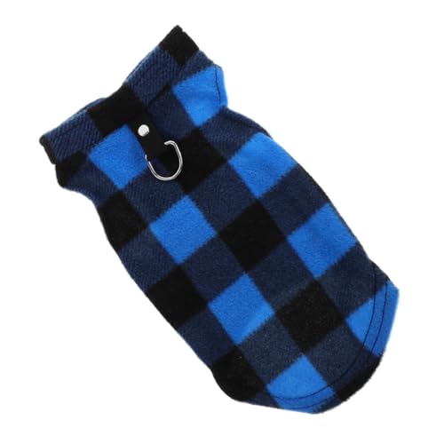 DRESSOOS Welpenpullover Winter-hundeweste Haustierkleidung Haustier-kostü -Requisite Hund Wintermantel Dekorative Hundeweste Einfarbige Hundeweste Haustier Hund Weste Polarfleece von DRESSOOS