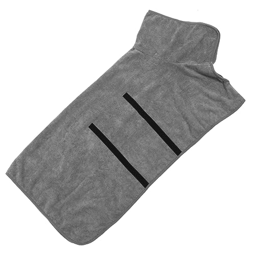 DRESSOOS badetücher für Hunde Mikrofaser hundehandtuch schnell trocknende Badetücher Super saugfähiges Hundehandtuch Hundebad waschbare Hunde Handtuch haustierhandtücher Badetuch Grey von DRESSOOS