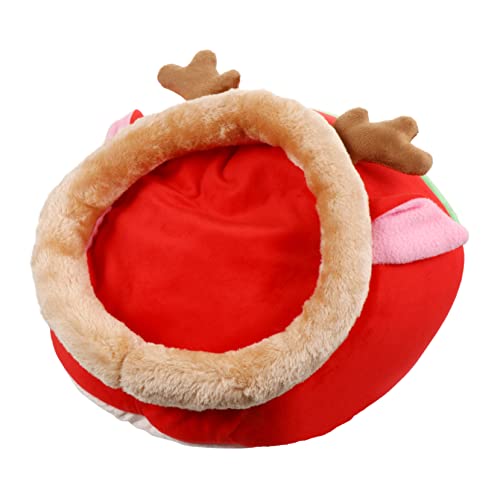 DRESSOOS Kleines Haustiernest Warmes Haustierbett Einstreu Für Meerschweinchen Igel Winternest Kleines Kuscheltier Igel Nach Hause Mini-häuser Minitiere Hamster Schlafendes Nest Baumwolle von DRESSOOS