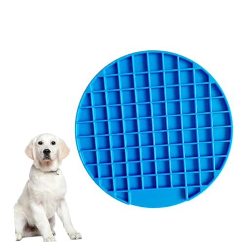 DRESSOOS Hund frisst langsam Matte Haustiersachen Heimtierbedarf Papierzuführung Zuführung Zuführung Haustier frisst langsam Matte Futterkissen für Hunde Hundenapf Zubringer Essensmatte von DRESSOOS