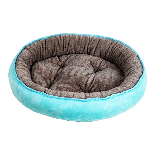 Katzenbett Haustierbett Haustier-Hundebett, Wärmendes Hundehaus, Flauschig, Oval, Zwingerhaus, Decke, Warm Halten, Katzenhöhle, Haustierhöhle, Hundematratze, Heimtierbedarf Hundesofa Schlafen (Color von DRMEE