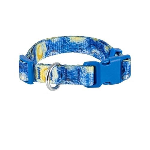 Ausziehbares Hundehalsband, klein und mittelgroß, Sternennacht, 25-40 cm Ausziehbares Hundehalsband, klein und mittelgroß, Sternennacht, 25-40 cm von DRW