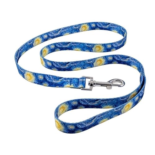 DRW Hundeleine für Hunde oder Katzen, Sternennacht, mit Karabiner, 2 x 120 cm DRW Hundeleine für Hunde oder Katzen, Sternennacht, mit Karabiner, 2 x 120 cm von DRW