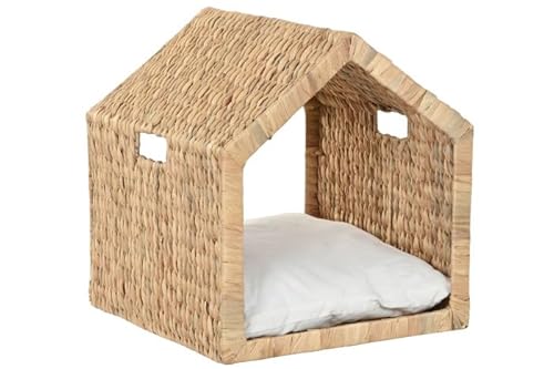 Hundebett oder Katzenbett in Form eines Hauses mit Kissen 43 x 43 x 46 cm Hundebett oder Katzenbett in Form eines Hauses mit Kissen 43 x 43 x 46 cm von DRW