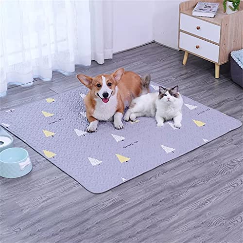 DRYIC Hunde-Kühlkissen, Haustier-Erfrischungsbett, geeignet für kleine und mittelgroße große Hunde, waschbare Hundedecke (70x70cm) von DRYIC