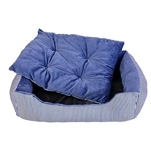 DRYIC Hundebett, Katzenmatten, Hundesofa, Doppelzweckkissen, bequemes Nest für Hunde, Winterhaus, Unterlage, Haustierzubehör (C 45cm) von DRYIC