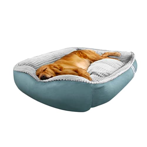 DRYIC Hundebett, Zwinger, übergroß, warm, für den Winter, waschbar, für Golden Retriever, Haustiersofa, Hundeunterlage (C 35.4) von DRYIC