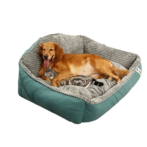 Hundebett, Zwinger, übergroß, warm, für den Winter, waschbar, für Golden Retriever, Haustiersofa, Hundeunterlage (D 47.2) von DRYIC