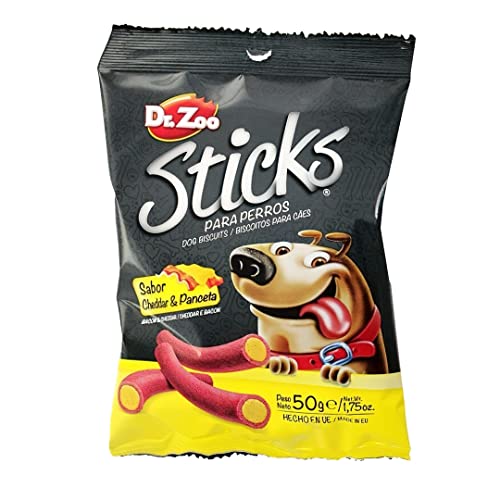 DR Z00 Hunde Sticks Cheddar PANCETA 24 x 50 g von DRZOO