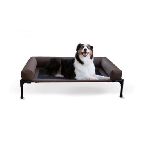 DSNMTZW Hundeliege Katzenbett, Feldbett, universell for alle Jahreszeiten, abnehmbar und waschbar vom Boden, Sommer-Haustierbedarf, Hundebett Haustierbett(A,M-81 * 63.5 * 18cm) von DSNMTZW