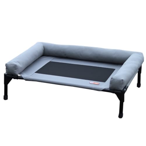 DSNMTZW Hundeliege Katzenbett, Feldbett, universell for alle Jahreszeiten, abnehmbar und waschbar vom Boden, Sommer-Haustierbedarf, Hundebett Haustierbett(B,XL-80 * 125 * 22.5cm) von DSNMTZW