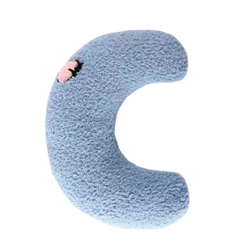 DSOUWEH Haustierkissen, bequemes und weiches Katzenkissen zum Kuscheln von Katzen, Kissen, Polyester, Katzenbett für Katzen, Kätzchenkissen, blau 2 von DSOUWEH