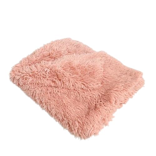 DSOUWEH Weiche und Bequeme Fleece Haustierdecke. Haustiere Aller Größen. Fleece Haustierdecke für mittelgroße Hunde und Katzen. Plüsch Haustierdecken, Rosa von DSOUWEH