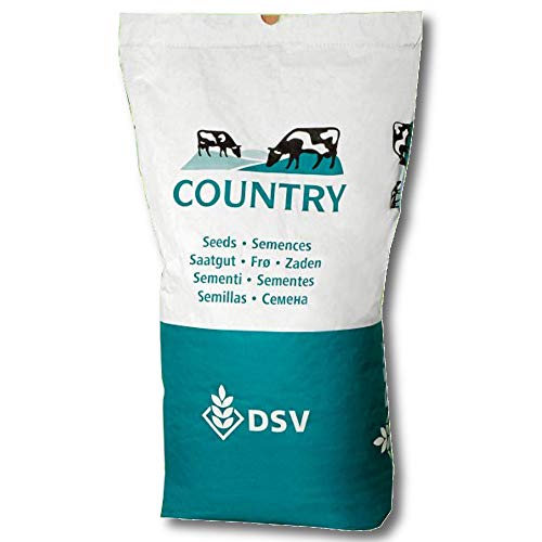 DSV COUNTRY Grünland 2004 25 kg Nachsaat mit Klee Gassamen Weidegras Weidesamen von Guoml