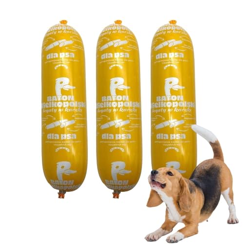 Hundefutter Wurst | Hundewurst | Hundefutter Riegel Nassfutter Premium Ente getreidefrei alle Rassen TOP (20 x 900g) von DTP-SOFT