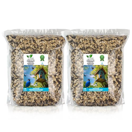 Vogelfutter Wildvogelfutter Streufutter für Vögel Ganzjahresfütterung Mix B (6KG) von DTP-SOFT