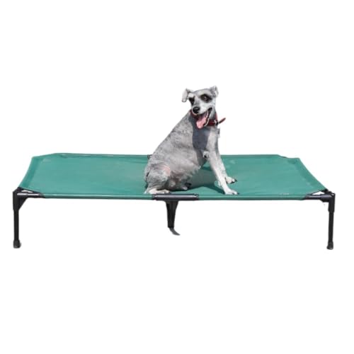 DTQBYOY Haustierbett Katzen- und Hundehütten for alle Jahreszeiten im Sommer, abnehmbares und waschbares Haustier-Campingbett, atmungsaktives Hundebett Hund Haustierbett(B,L-107 * 76 * 18cm) von DTQBYOY