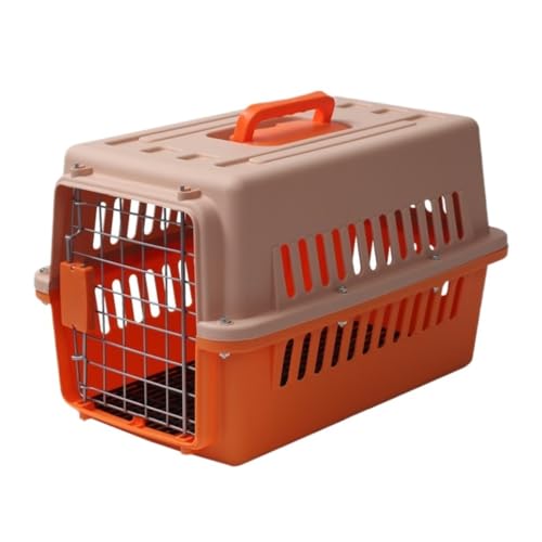 Katzentasche Pet Aviation Box Zaun Auto Hund Käfig Multifunktionale Tragbare Katze Tasche Haustier Katze Tasche Hund Haustier Aviation Box Haustierkäfig(O) von DTQBYOY