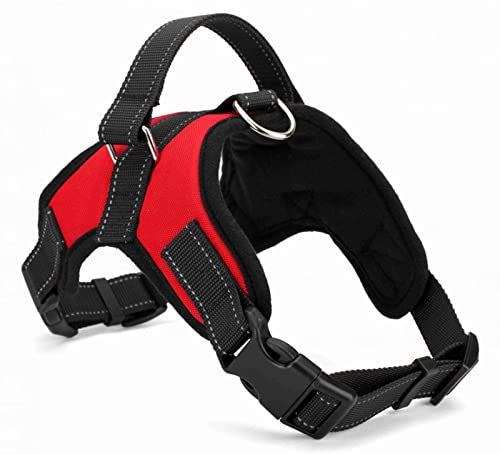 Strapazierfähiges Nylon-Hundegeschirr, Schnellverschluss-Haustiergeschirr, Weste, Outdoor-Hundetraining, Atmungsaktives Haustiergeschirr, Verstellbares Camping-Jagd-Hundegeschirr,B,L Strapazierfähiges Nylon-Hundegeschirr, Schnellverschluss-Haustiergeschirr, Weste, Outdoor-Hundetraining, Atmungsaktives Haustiergeschirr, Verstellbares Camping-Jagd-Hundegeschirr,B,L von DTREEL
