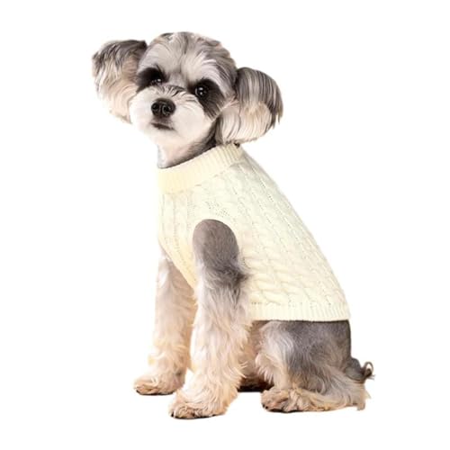 Warmer Winterpullover Für Haustiere, Weich Und Bequem, Haustierkleidung, Rollkragenpullover Für Kleine Und Mittelgroße Hunde, Strickpullover Für Hunde Und Katzen, Pullover, Weste, Chihu Warmer Winterpullover Für Haustiere, Weich Und Bequem, Haustierkleidung, Rollkragenpullover Für Kleine Und Mittelgroße Hunde, Strickpullover Für Hunde Und Katzen, Pullover, Weste, Chihu von DTREEL