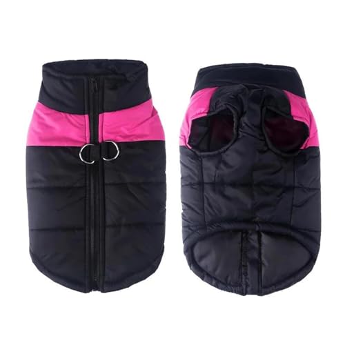Winter Verdickter Und Warmer Großer Hundemantel Winddicht Und Wasserdicht Mit Reißverschluss Haustiermantel Kleidung Chihuahua Mops Französische Bulldogge Jacke Oberbekleidung,A,M Winter Verdickter Und Warmer Großer Hundemantel Winddicht Und Wasserdicht Mit Reißverschluss Haustiermantel Kleidung Chihuahua Mops Französische Bulldogge Jacke Oberbekleidung,A,M von DTREEL