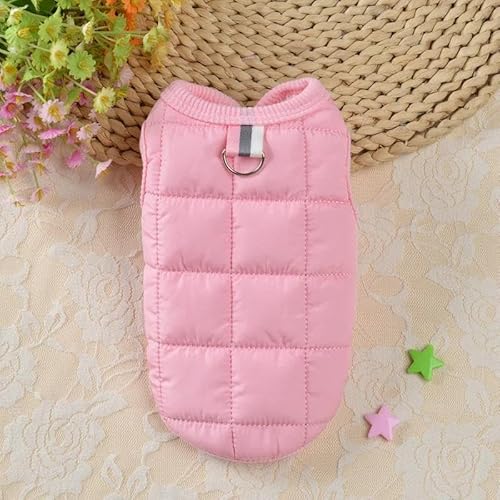 Winterwarme Hundejacke, Kleidung, Warme Katzen- Und Hunde-Baumwolljacke, Französische Bulldogge, Chihuahua, Pudel, Jacke, Kleidung, Weiche Und Bequeme Einfarbige Haustierjacke,A,2XL Winterwarme Hundejacke, Kleidung, Warme Katzen- Und Hunde-Baumwolljacke, Französische Bulldogge, Chihuahua, Pudel, Jacke, Kleidung, Weiche Und Bequeme Einfarbige Haustierjacke,A,2XL von DTREEL