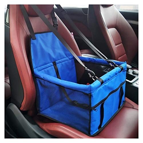 Hunde Autositz Haustier Hund Auto Träger Sitzbeutel wasserdichte Korb Falten Hängematte Pet Carriers Tasche for kleine Katze Hunde Sicherheit Reisendes Mesh Hundesitz (Color : 3, Size : 40x30x25 cm von DUNSBY