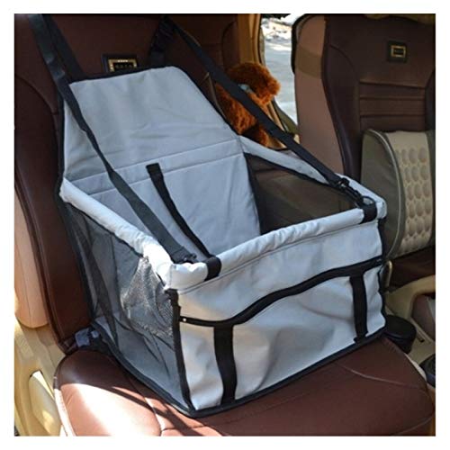 Hunde Autositz Haustier Hund Auto Träger Sitzbeutel wasserdichte Korb Falten Hängematte Pet Carriers Tasche for kleine Katze Hunde Sicherheit Reisendes Mesh Hundesitz (Color : 5, Size : 40x30x25 cm von DUNSBY