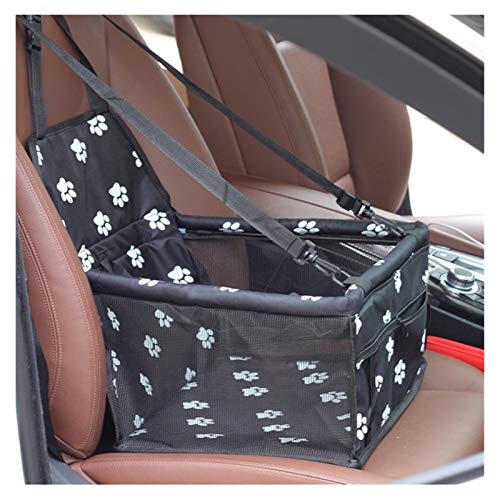 Hunde Autositz Haustier Hund Auto Träger Sitzbeutel wasserdichte Korb Falten Hängematte Pet Carriers Tasche for kleine Katze Hunde Sicherheit Reisendes Mesh Hundesitz (Color : 6, Size : 40x30x25 cm von DUNSBY