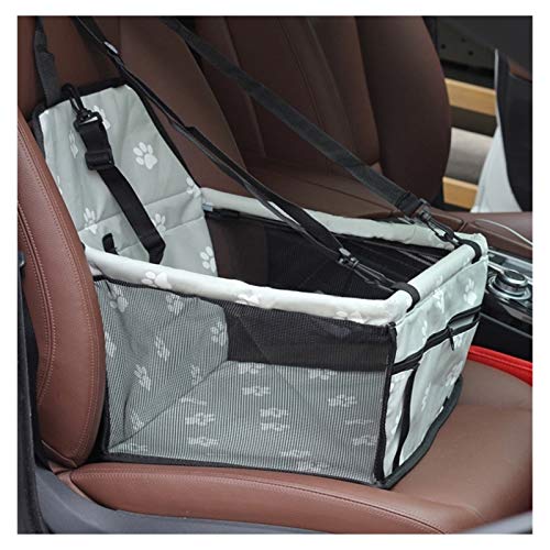 Hunde Autositz Haustier Hund Auto Träger Sitzbeutel wasserdichte Korb Falten Hängematte Pet Carriers Tasche for kleine Katze Hunde Sicherheit Reisendes Mesh Hundesitz (Color : 9, Size : 40x30x25 cm von DUNSBY